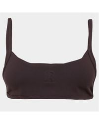 Represent - Compression Moisture Wicking Strappy Crop Top - Lyst