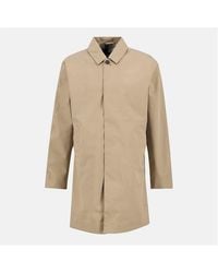 Barbour - Lorden Thigh Length Long Sleeve Button Mac - Lyst