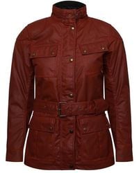 Belstaff - Trialmaster Motorcycle Wax Jacket - Lyst