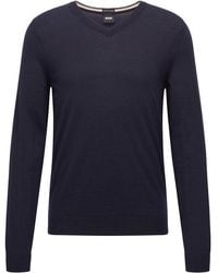 BOSS - Melba P Knitted Top - Lyst