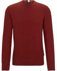 BOSS - Ecaio-P Knitted Jumper - Lyst