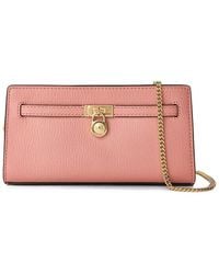 MICHAEL Michael Kors - Hamilton Cross Body Wallet On Chain - Lyst