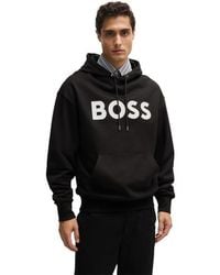 BOSS - Sullivan Short Sleeve Pull Over Hoodie - Lyst