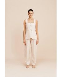 Posse - Lucille High-Rise Wide Leg Trousers - Lyst