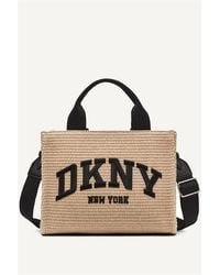 DKNY - Straw Bag - Lyst