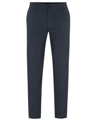 BOSS - P Kane Straight Leg Trousers - Lyst