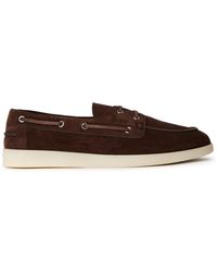 Prada - Boat Shoes - Lyst