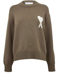 Ami Paris - Adc Crew Neck Jumper - Lyst
