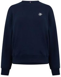 Tommy Hilfiger - Script Crew Sweatshirt - Lyst