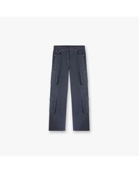 Represent - Fender Wide Leg Cotton Cargo Trousers - Lyst