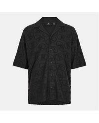 Represent - All Over Towel Fabric Short Sleeve Shirt - Lyst