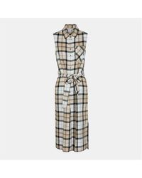 Barbour - Agnes Midi Dress - Lyst