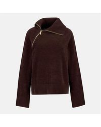 Barbour - Saskia Funnel-Neck Jumper - Lyst