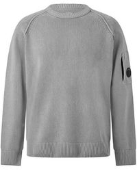 C.P. Company - Cp Chenille Crew Sn64 - Lyst