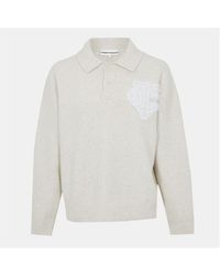 The Couture Club - Textured Soft Knit Relaxed Fit Knitted Top - Lyst