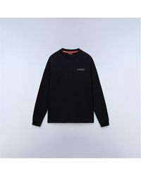 Napapijri - Napa Back Graphic Long Sleeve T-Shirt - Lyst