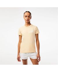 Lacoste - Slim Fit Organic Cotton Jersey T-Shirt - Lyst