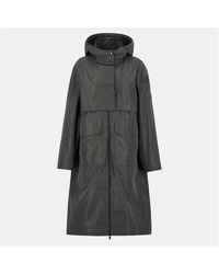 Barbour - Roxanna Showerproof Concealed Hood Long Sleeve Rain Anorak - Lyst