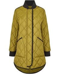 DKNY - Quilted Jacket - Lyst