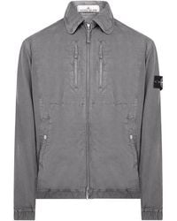 Stone Island - Closed Loop Stand Collar Jacket - Lyst