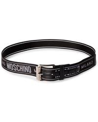 Moschino - Leather Belt - Lyst