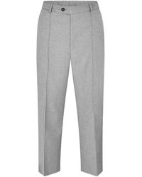 About Blank - Everyday Wide Leg Pleated Trousers - Lyst