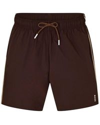 BOSS - Iconic Swim Shorts - Lyst
