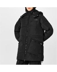 Ganni - Tech Oversized Long Sleeve Short Puffer Jacket - Lyst