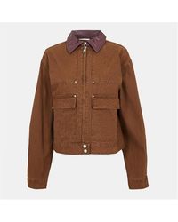 The Couture Club - Couture Club Structured Tailored Fit Barn Jacket - Lyst