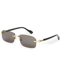 Gucci - Gg1221S Rimless Rectangular Sunglasses - Lyst