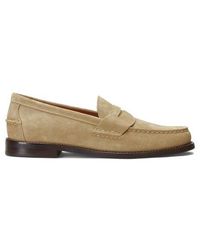 Polo Ralph Lauren - Alston Suede Penny Loafer - Lyst