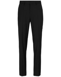 BOSS - H Leon Straight Leg Trousers - Lyst