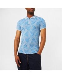 Vivienne Westwood - All Over Orb Print Polo Shirt - Lyst