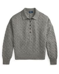 Polo Ralph Lauren - Sweater Polo Knitted Long Sleeve Shirt - Lyst