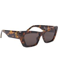Palm Angels - Fairfield Rectangle Sunglasses - Lyst