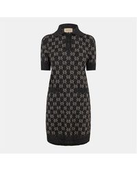 Gucci - Gg Supreme Mini Dress - Lyst