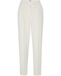 BOSS - Tiroko Straight Trousers - Lyst