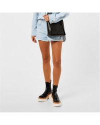 Stella McCartney - Logo Denim Shorts - Lyst