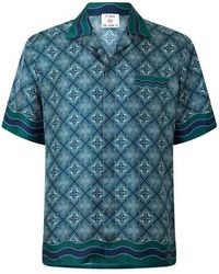CASABLANCA - Casa Mono Silk Ss Sn63 - Lyst