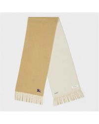 Burberry - Knight Solid Knitted Scarf - Lyst