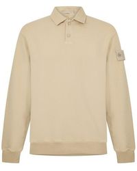 Stone Island - Stone Gh Ls Polo Sn64 - Lyst