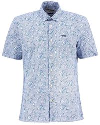Barbour - Patterned Short Sleeve Shirt - Lyst