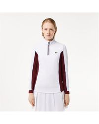 Lacoste - Slim Fit Tennis Layering Sweatshirt - Lyst