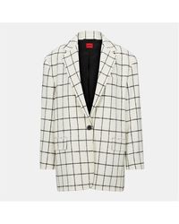 HUGO - Azulla Suit Jacket - Lyst