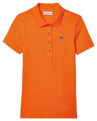 Lacoste - Slim-Fit L..D Ribbed Cotton Polo Shirt - Lyst