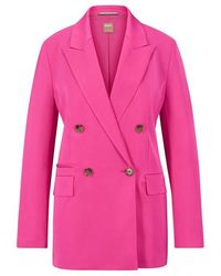 BOSS - Jefala As Structured Blazer - Lyst