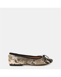 Steve Madden - Blossoms Snake Patterned Flats - Lyst