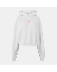 Palm Angels - Neon Cropped Pull Over Hoodie - Lyst