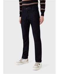 Emporio Armani - J45 Slim-Fit Jeans - Lyst