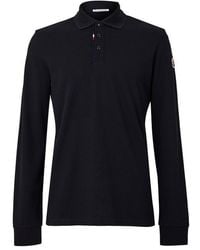 Moncler - Tric Ls Polo Sn64 - Lyst